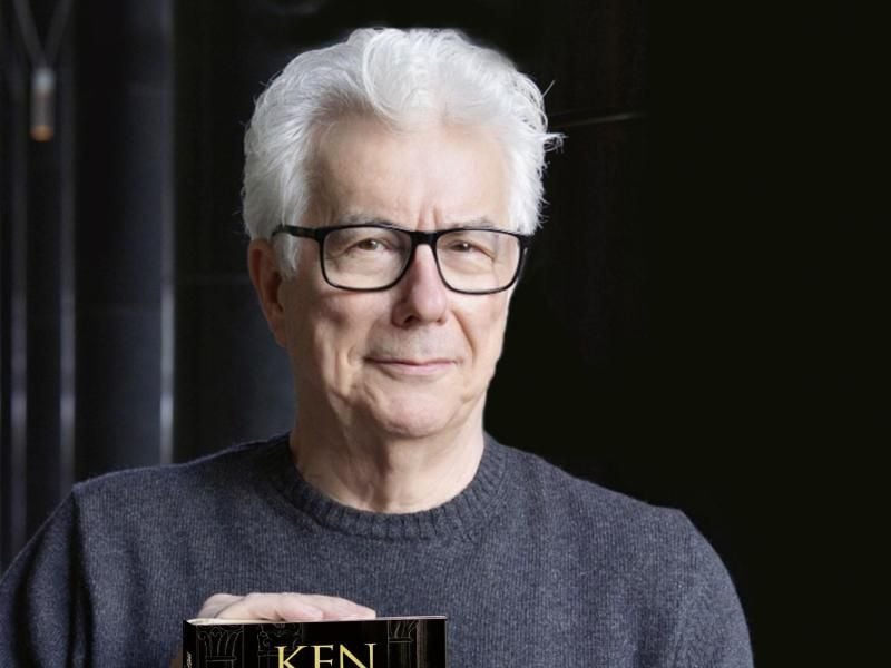 Der Autor Ken Follett präsentiert seinen neuesten Roman „Kingsbridge - Der Morgen einer neuen Zeit”. Foto: Olivier Favre/Bastei Lübbe/dpa