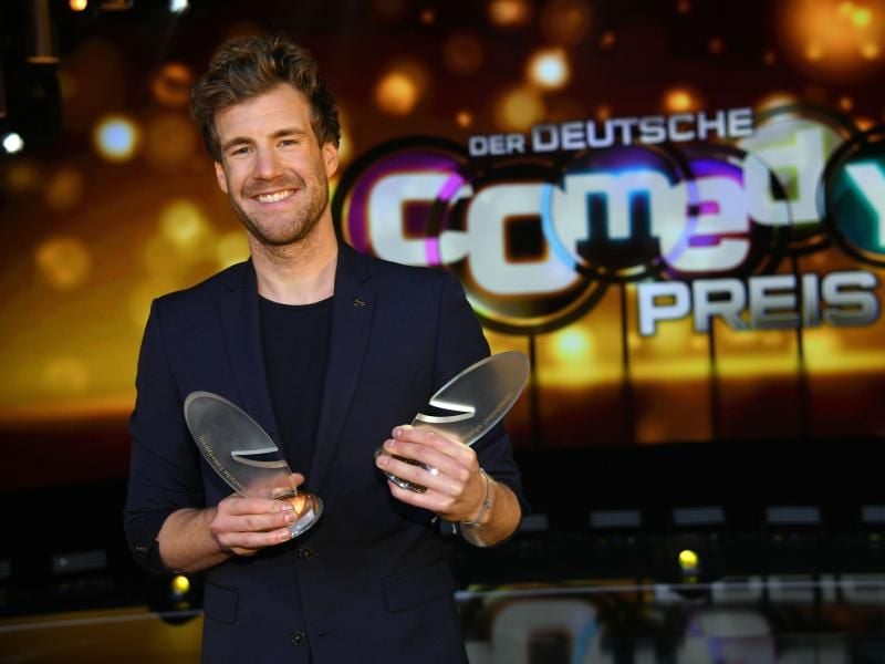 Luke Mockridge gewann in den Kategorien „Beste Comedyshow” (LUKE! Die Woche und ich, Sat.1) und „erfolgreichster Live-Act”. Foto: Henning Kaiser