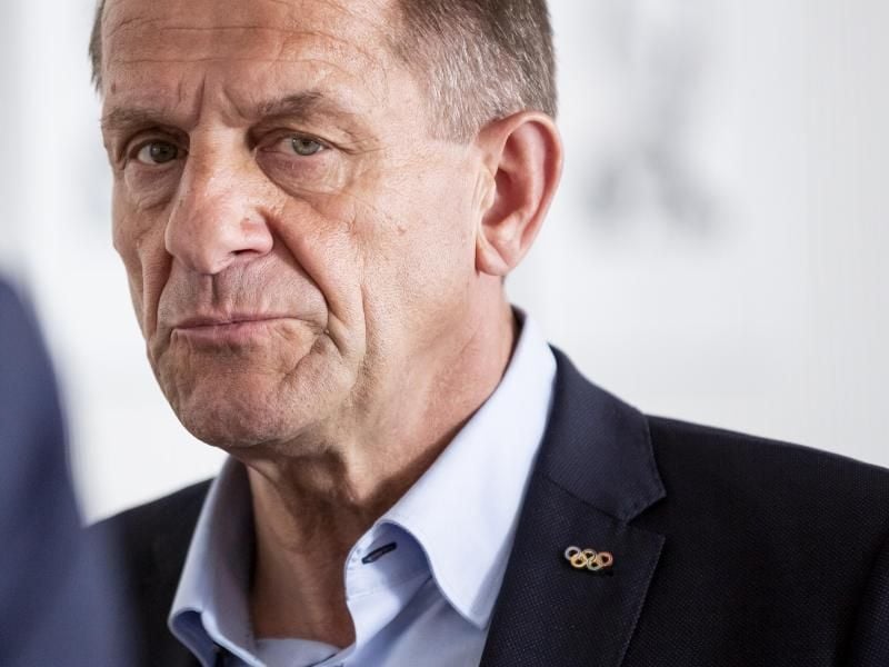 Kann sich für eine erneute Olympia-Bewerbung Deutschlands erwärmen: Alfons Hörmann. Foto: Christoph Soeder/dpa