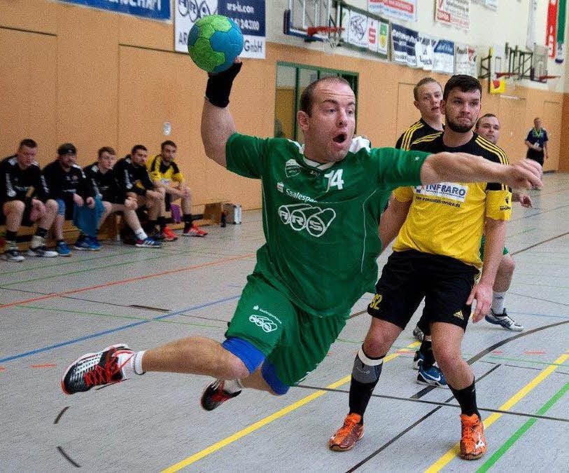 Steffen Holzapfel erzielte mehr als die Hälfte der Friesen-Tore.