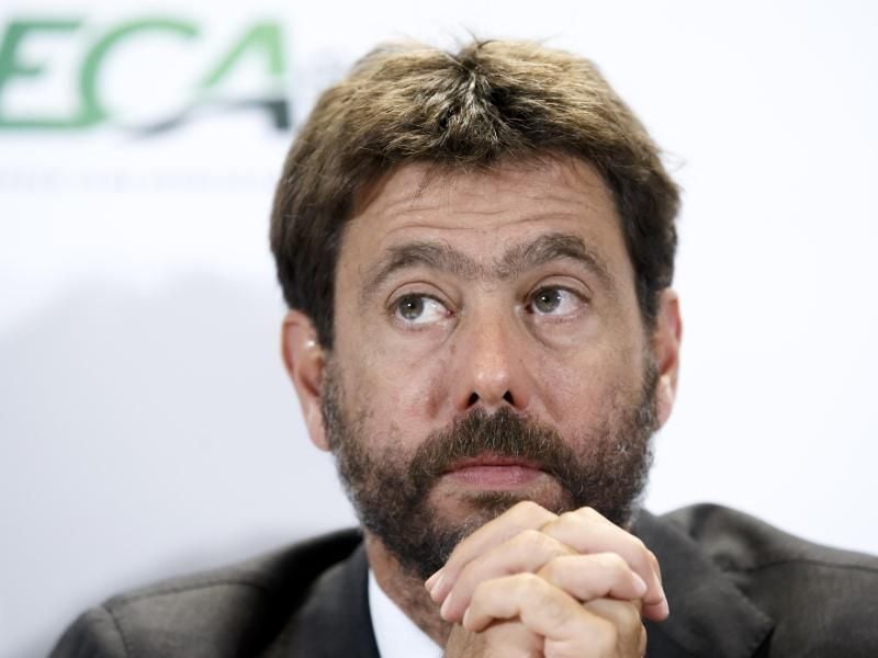 Vorsitzender der Europäischen Clubvereinigung ECA: Andrea Agnelli. Foto: Salvatore Di Nolfi/KEYSTONE/dpa