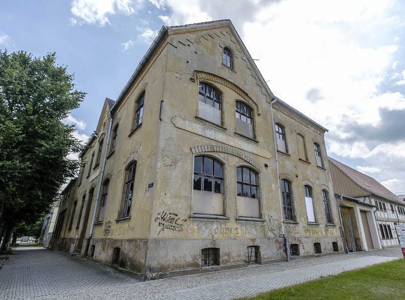 Das einstige „Goldene Horn“ in Oranienbaum wird Stadthaus.