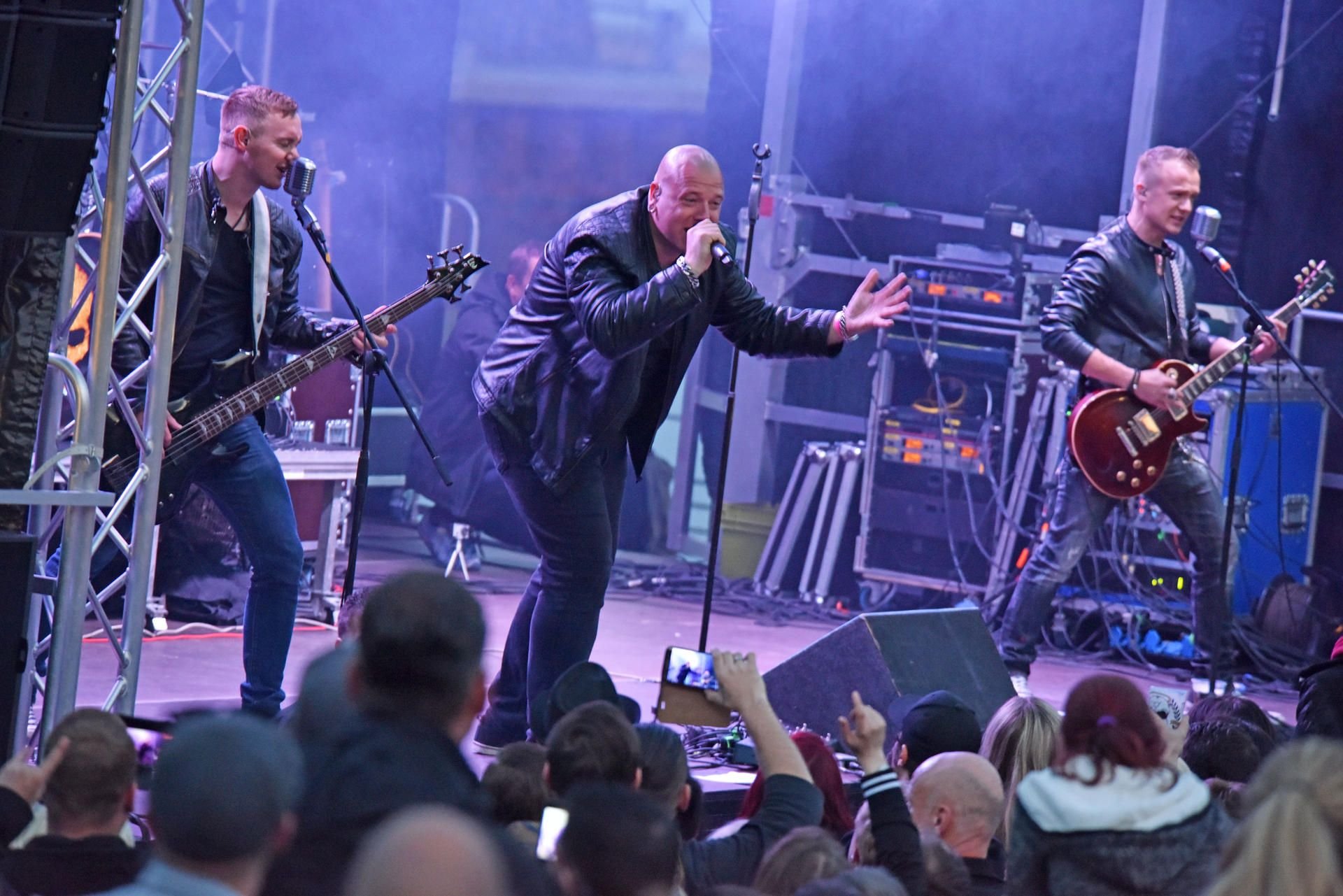 Die Band Goitzsche Front beteiligt sich an einem Online-Festival