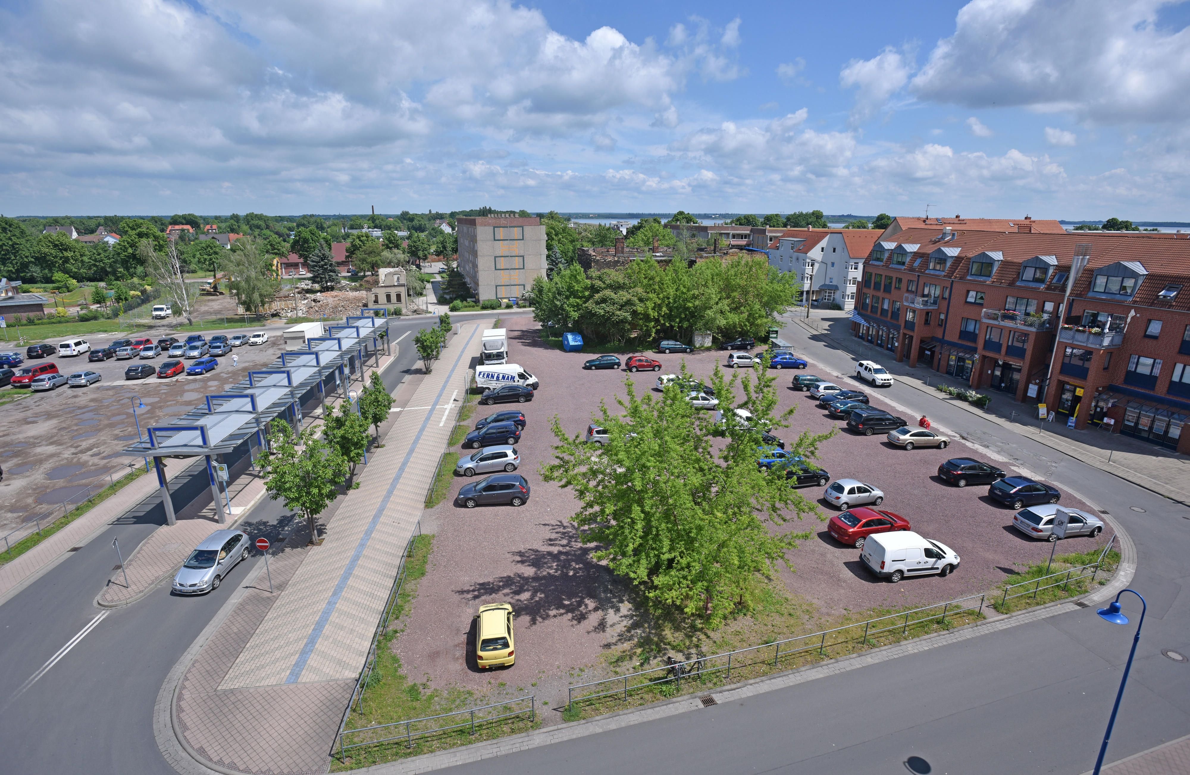 Der sogenannte Schweinemarkt in Bitterfeld.