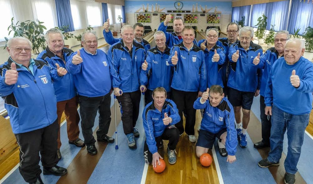 Der Fanclub der Zschornewitzer Seniorenkegler und die Kegler natürlich selbst sind optimistisch.