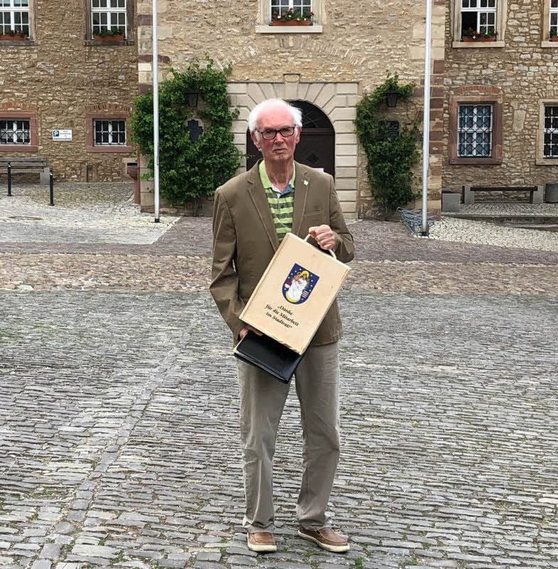 Peter Schumacher wurde aus dem Querfurter Stadtrat verabschiedet.