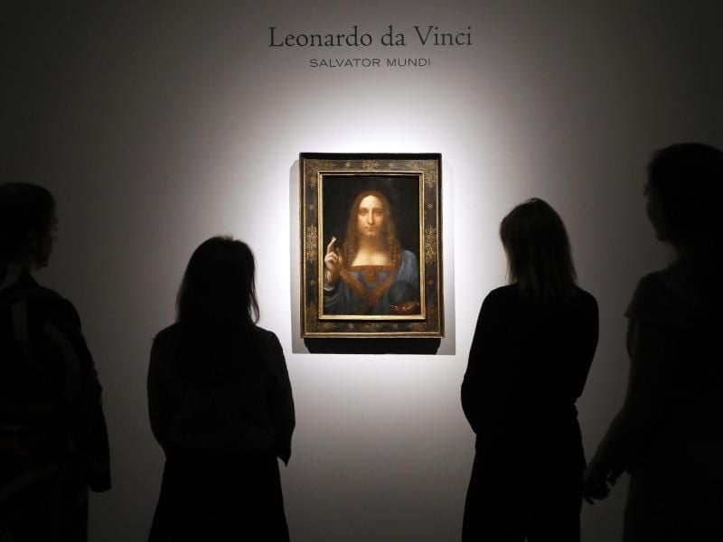Leonardo da Vincis Gemälde „Salvator Mundi” wird bald im Louvre Abu Dhabi zu sehen sein. Foto: Kirsty Wigglesworth