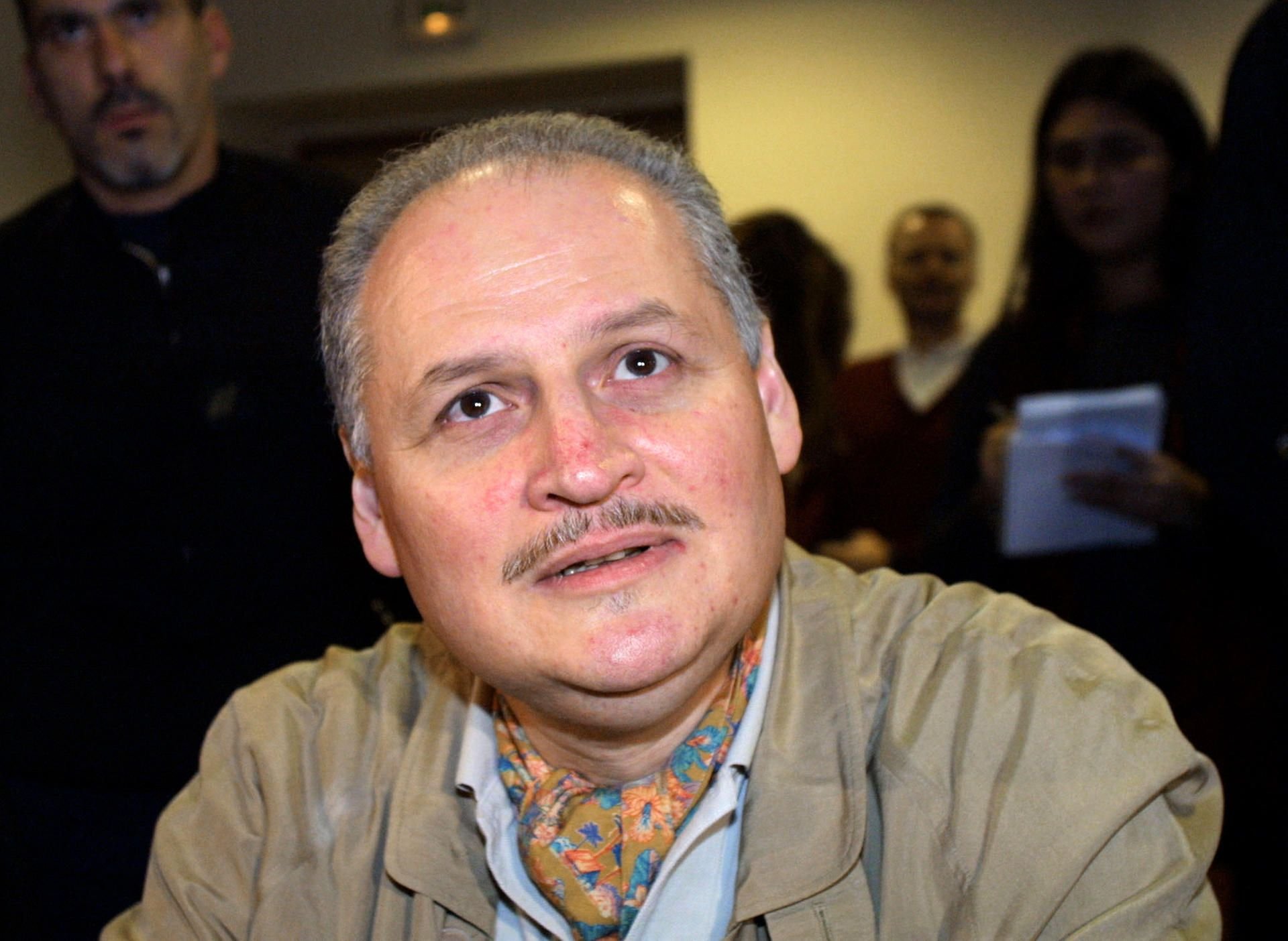 Der einstige venezuelanische Top-Terrorist Illich Ramirez Sanchez alias «Carlos» wartet am 28.11.2000.