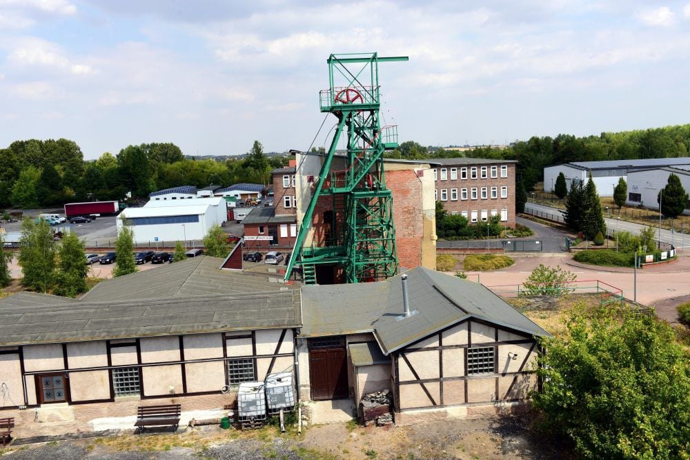 Der Schmid-Schacht in Helbra wurde gesucht.