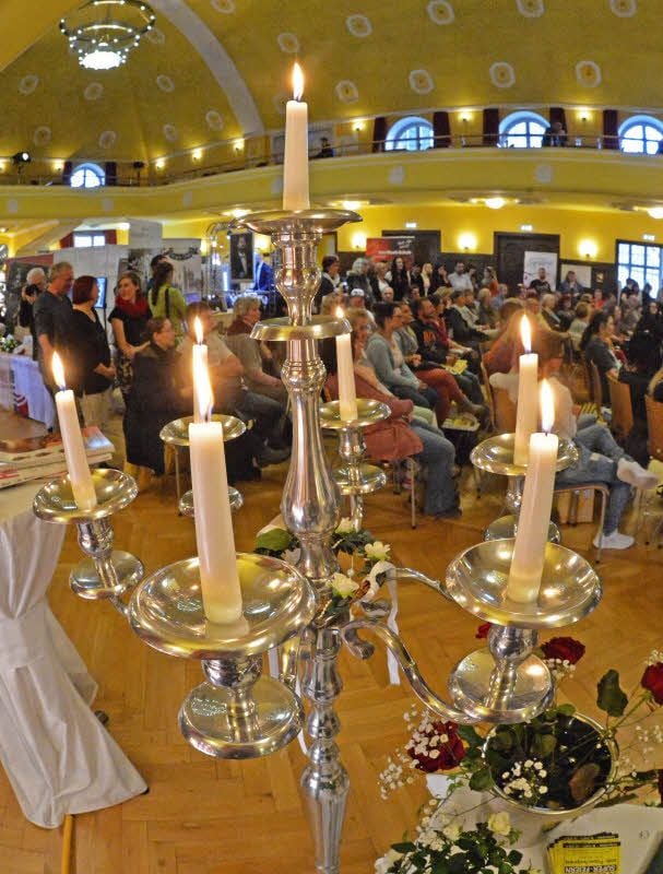 Die Hochzeitsmesse in Aschersleben war gut besucht.