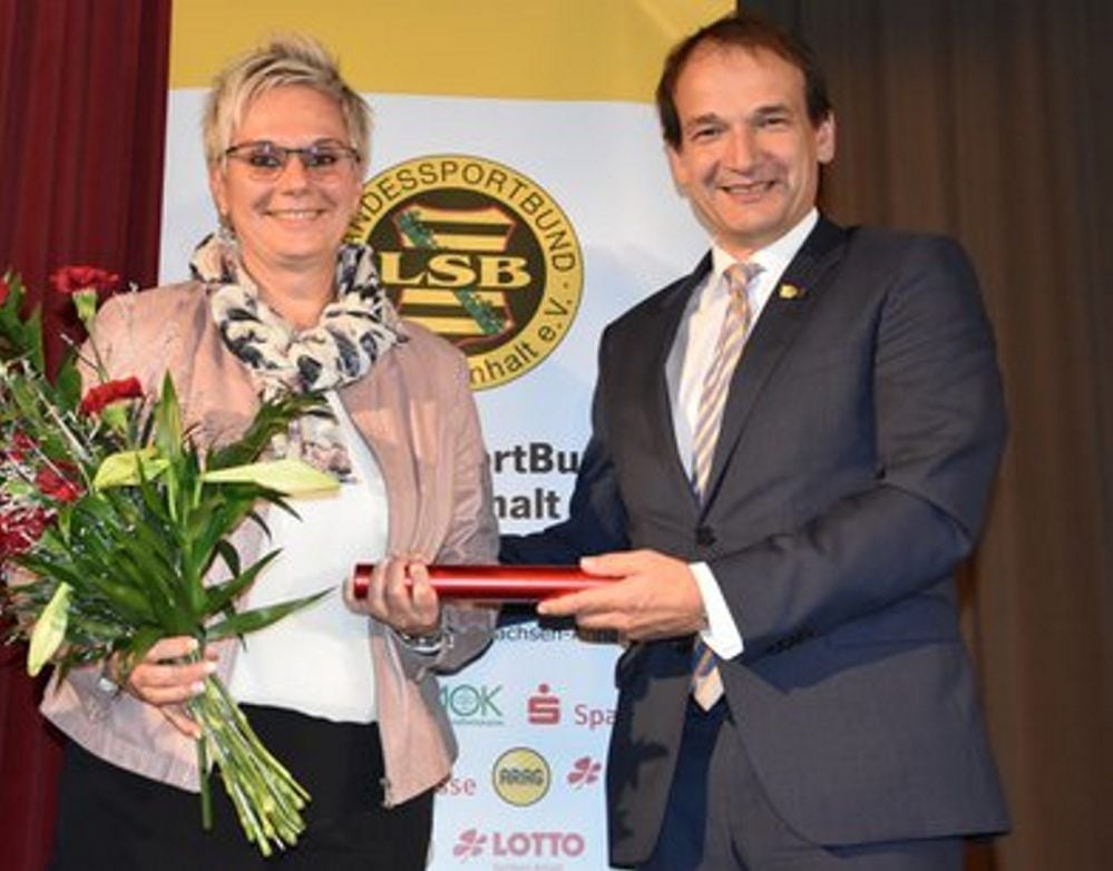 LSB-Präsidentin Silke Renk-Lange (l.) und Vorgänger Andreas Silbersack.