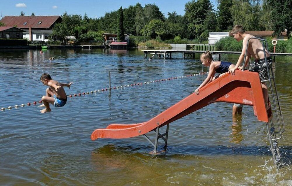 Seit Mitte August ist Baden und Rutschen nicht mehr möglich.