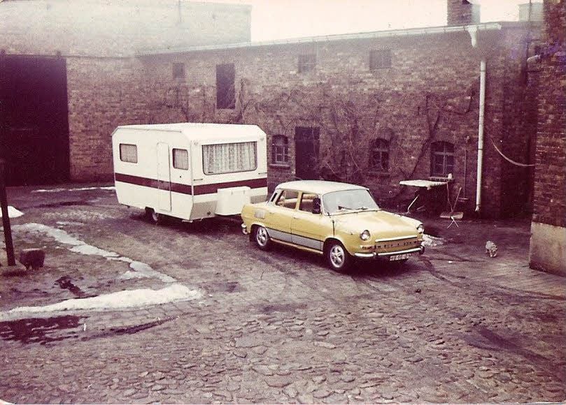 Wohnwagen Marke Eigenbau - 1982 war das gute Stück fertig.