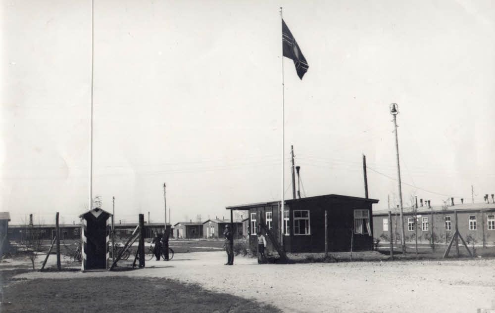 Im Jahr 1937 standen auf dem Gelände die ersten Baracken für die Soldaten.