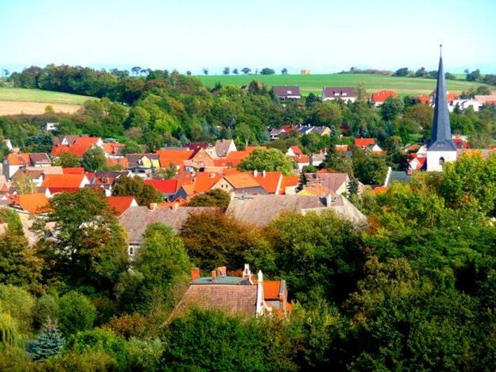 Blick auf Sandersleben