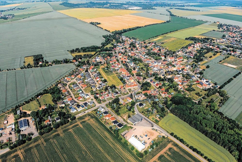 Luftbild von Tagewerben