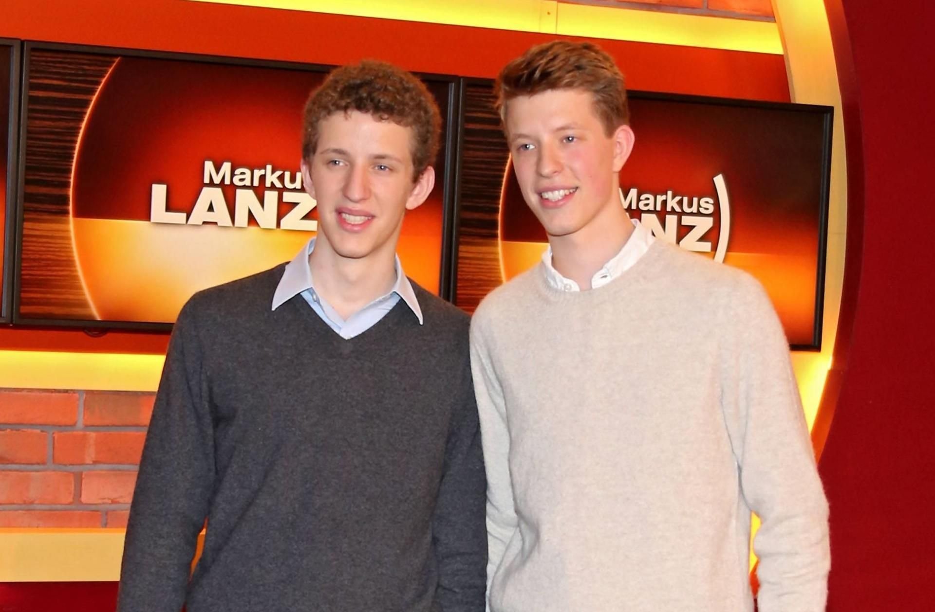 Maxim und Raphael Nitsche sind nun Millionäre.