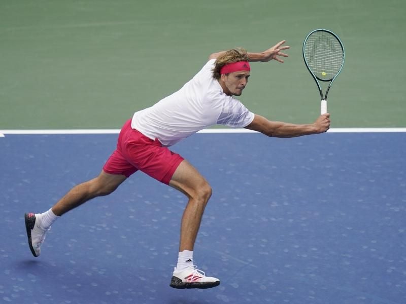Alexander Zverev hat das Viertelfinale erreicht. Foto: Seth Wenig/AP/dpa