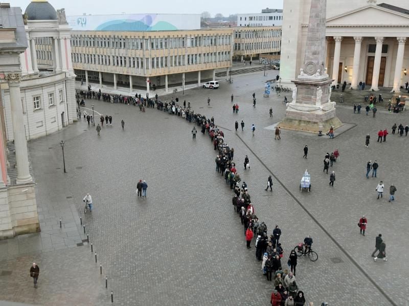 Das Museum Barberini hat sich als echter Pubikumsmagnet erwiesen. Foto: Bernd Settnik