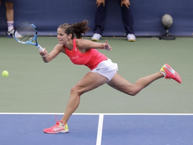 Julia Görges hat in New York die nächste Runde erreicht. Foto: Frank Franklin Ii/AP