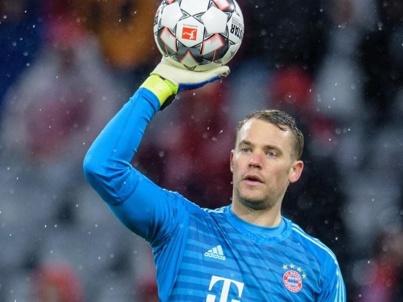 Fit für das Pokalfinale: Bayer-Torwart Manuel Neuer. Foto: Matthias Balk