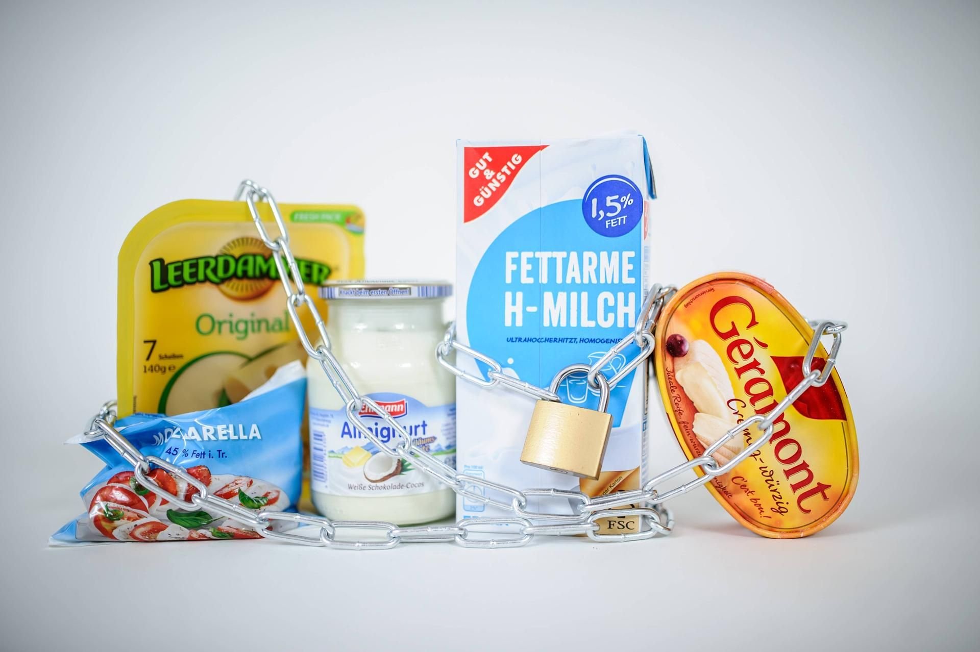 Viele Produkte sind für Menschen mit Laktoseintoleranz tabu.