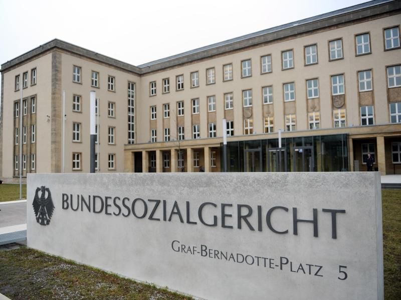 Blick auf das Bundessozialgericht (BSG) in Kassel