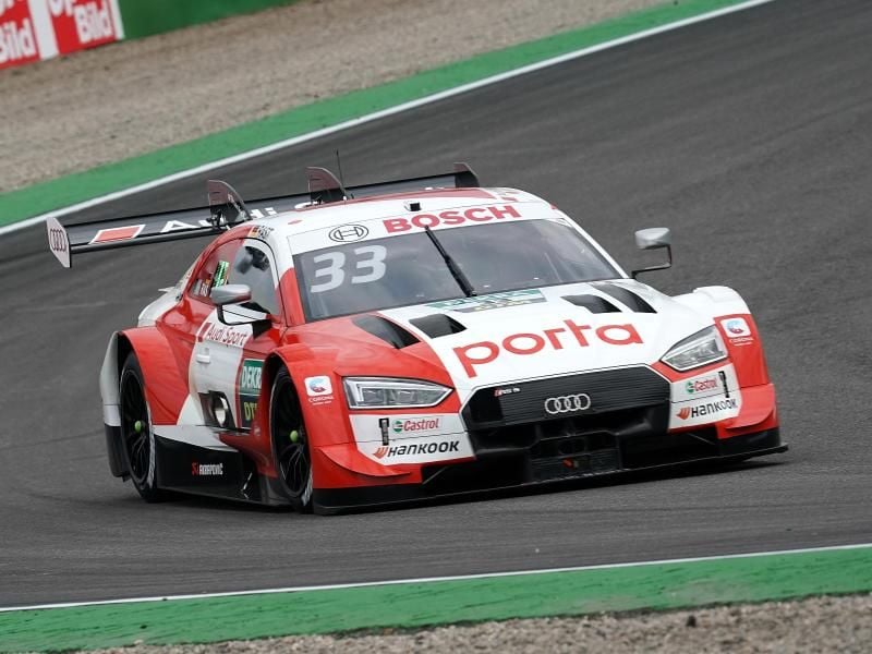 Zum dritten Mal DTM-Gesamtsieger: Audi-Pilot René Rast. Foto: Hasan Bratic/dpa