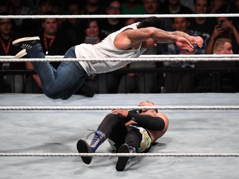 Wrestler Tim Wiese mit besten Haltungsnoten.