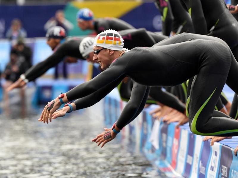 Florian Wellbrock zählt zu den Hoffnungsträgern des Deutschen Schwimmverbands (DSV). Foto: Francois Xavier Marit/AFP