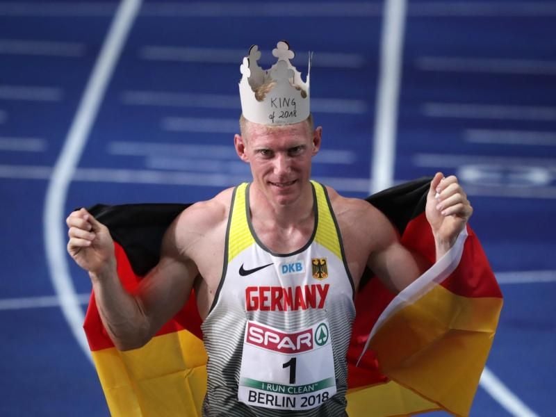 Arthur Abele gewann Gold im Zehnkampf. Foto: Kay Nietfeld