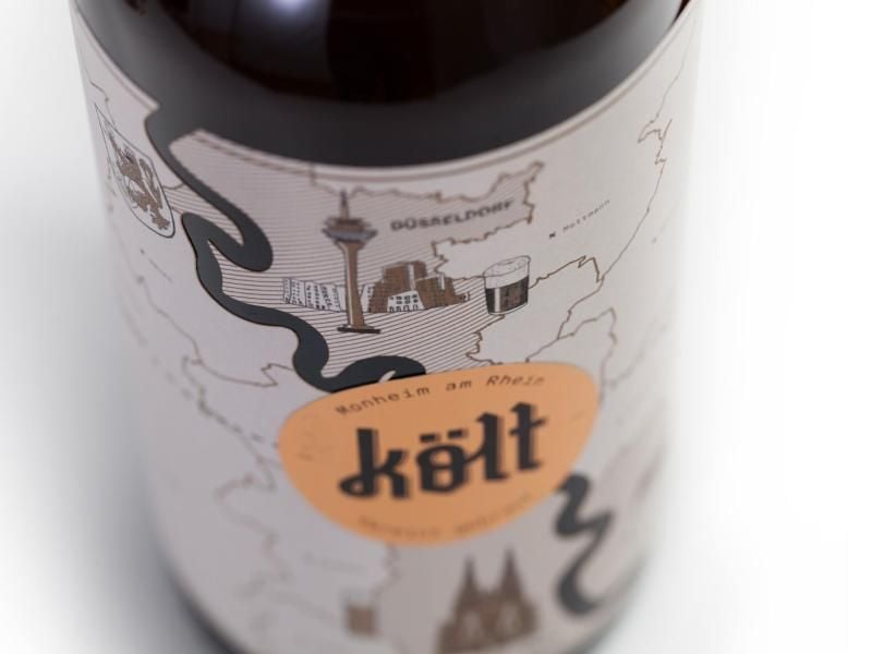 Die jungen Brauer halten noch Ausschau nach einer Brauerei, die das Bier in Flaschen abfüllt. Foto: Költ Bier