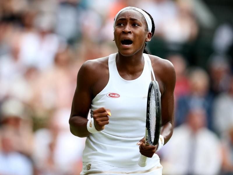 Cori Gauff sorgt in Wimbledon weiter für Furore und steht im Achtelfinale. Foto: Mike Egerton/PA Wire