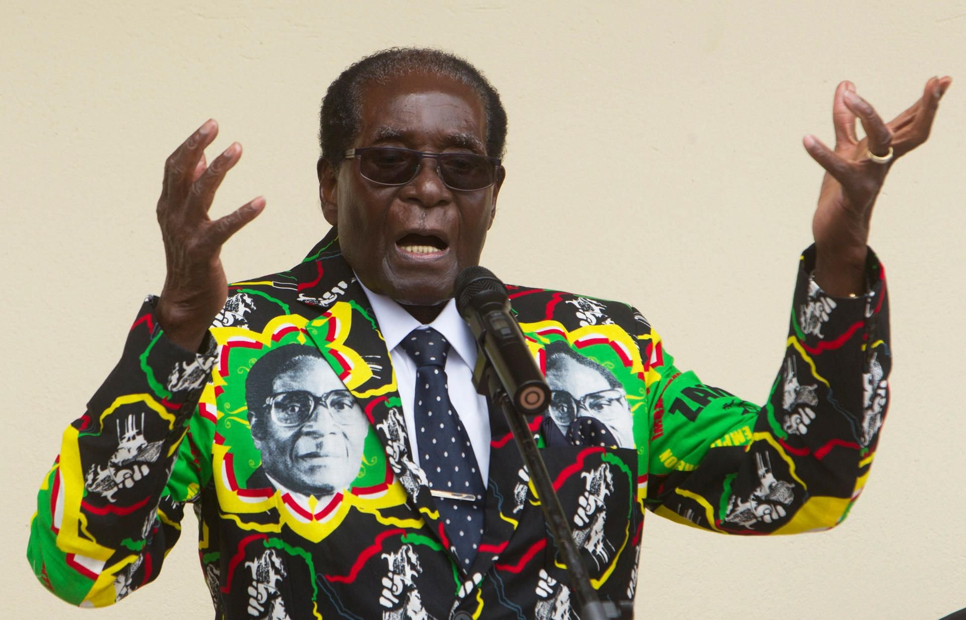 Präsident Robert Mugabe