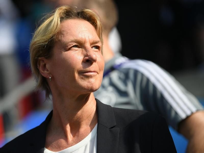 Martina Voss-Tecklenburg ist die Trainerin der deutschen Frauen-Nationalmannschaft. Foto: Sebastian Gollnow
