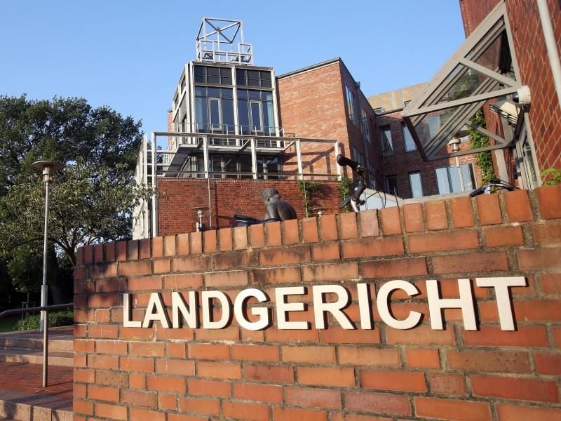 Der Gebäudekomplex des Landgerichts in Itzehoe. Foto: Bodo Marks/Archiv