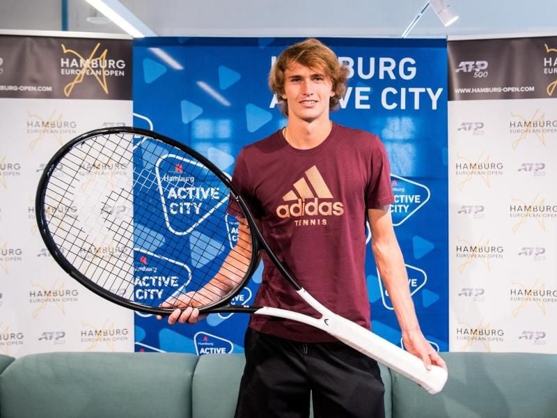 Die Nummer sechs der Tennis-Welt: Alexander Zverev. Foto: Daniel Bockwoldt