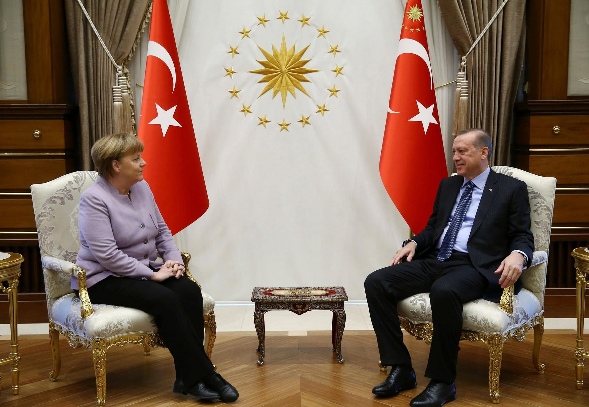Kanzlerin Angela Merkel und der türkische Präsident Recep Tayyip Erdogan