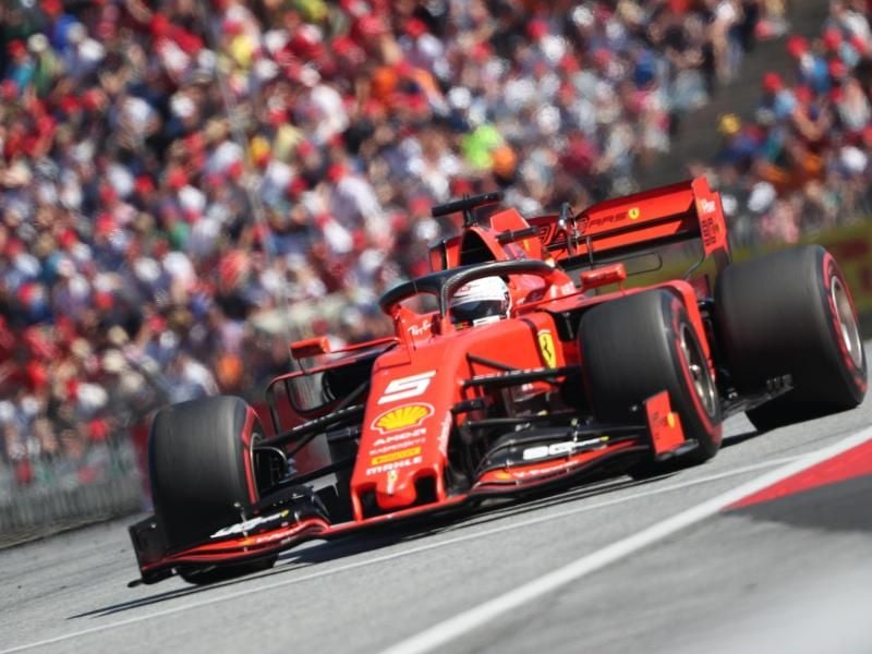 Sebastian Vettel wurde Vierter. Foto: Georg Hochmuth