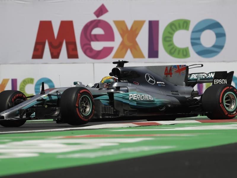Könnte in Mexiko erneut Weltmeister werden: Lewis Hamilton. Foto: Rebecca Blackwell/AP
