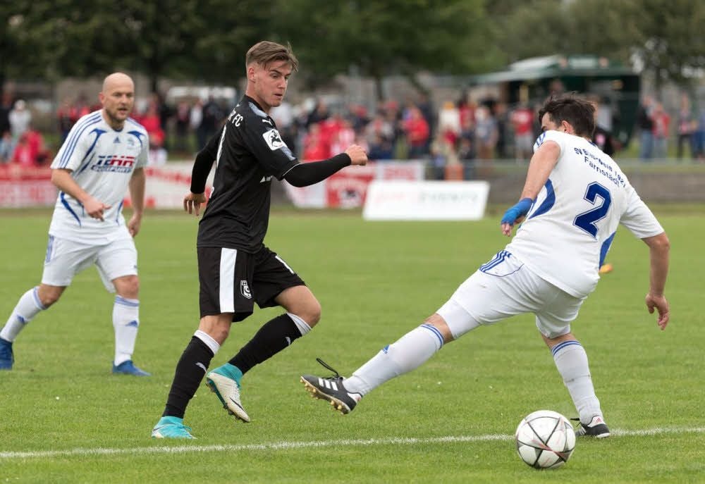 Erfolgreiches Debüt: Pascal Pannier hat im Pokalspiel gegen Blau-Weiß Farnstädt sein erstes Pflichtspieltor geschossen.