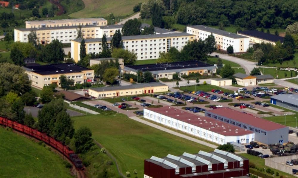 Auf dem früheren Kasernen-Gelände hat der Landmaschinenbauer „Agco“ seinen Sitz. Für einen Teil des Geländes hat die Stadt neue Ideen.