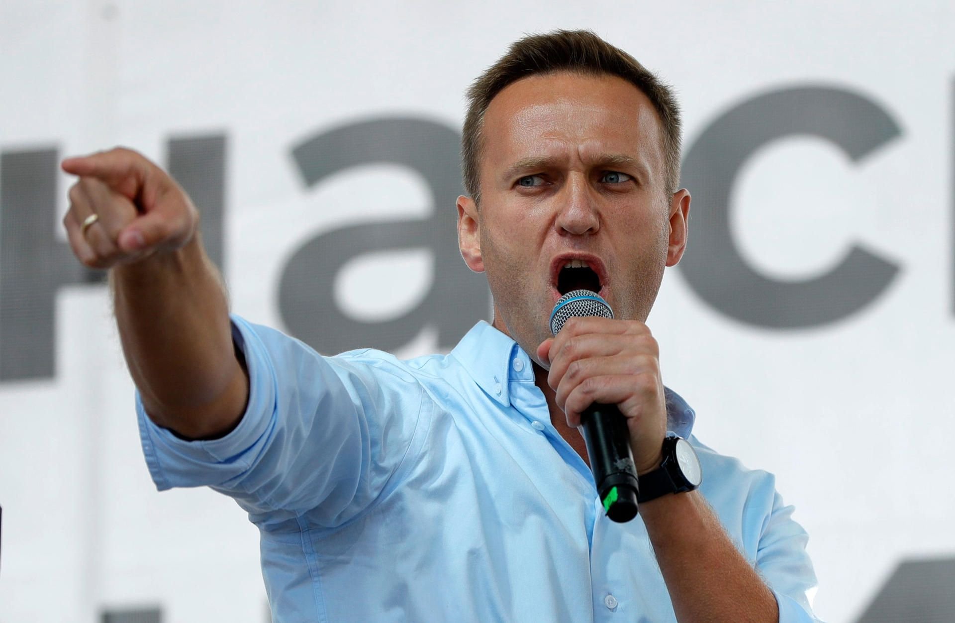 Alexej Nawalny bei einem Auftritt aus dem Jahr 2019.