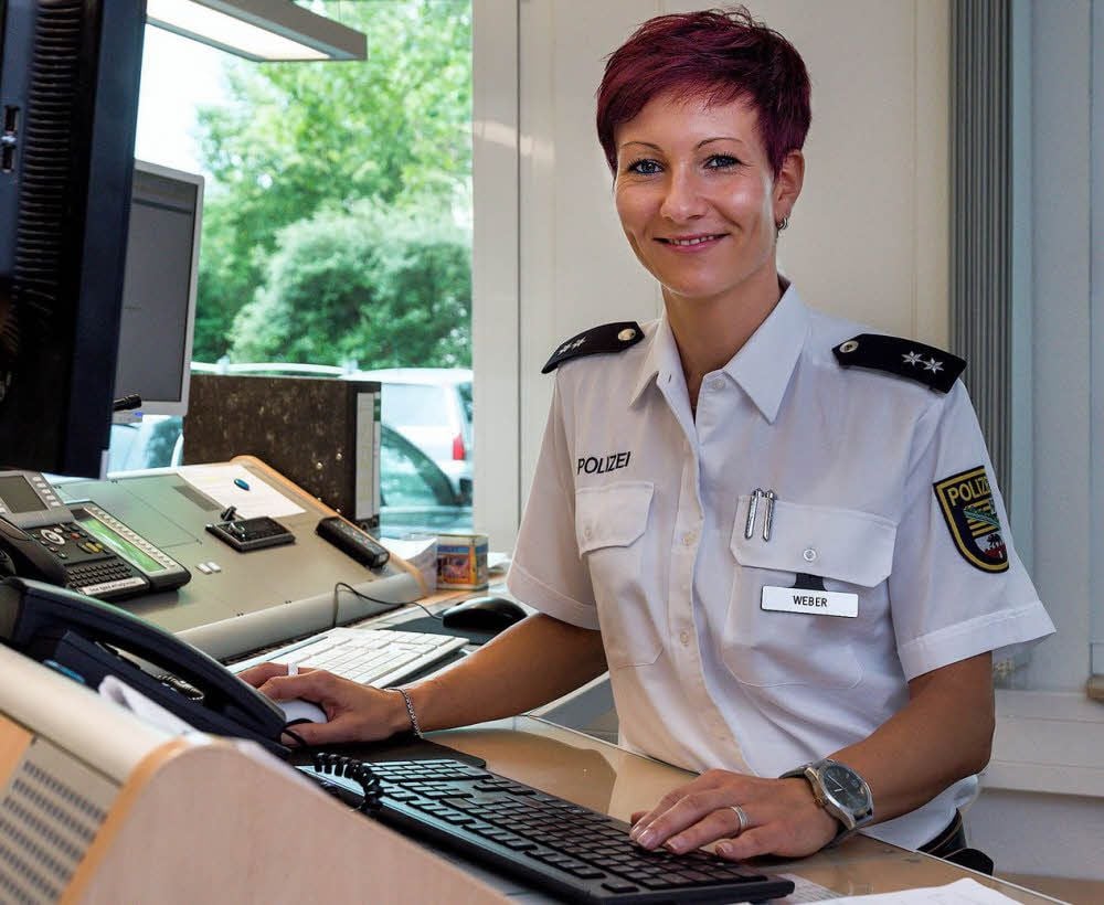 Miriam Weber: „Ich wollte schon als Mädchen Polizistin werden.“