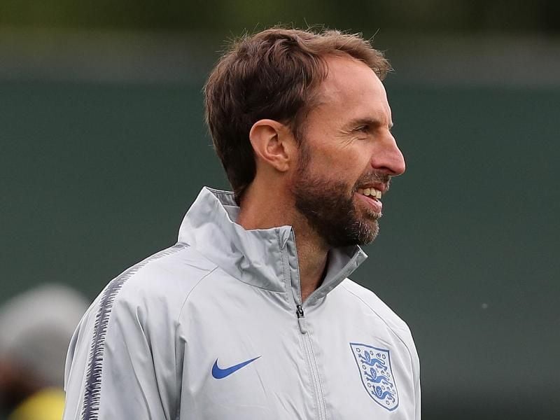 Englands Trainer Gareth Southgate hat sein Elfmeter-Trauma überwunden. Foto: Owen Humphreys/PA Wire