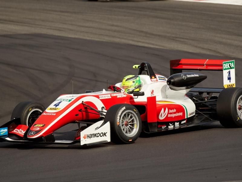 Vor dem Finale am Sonntag ist Mick Schumacher mit 51 Punkten Vorsprung nicht mehr einholbar und somit vorzeitig Europameister. Foto: T. Frey