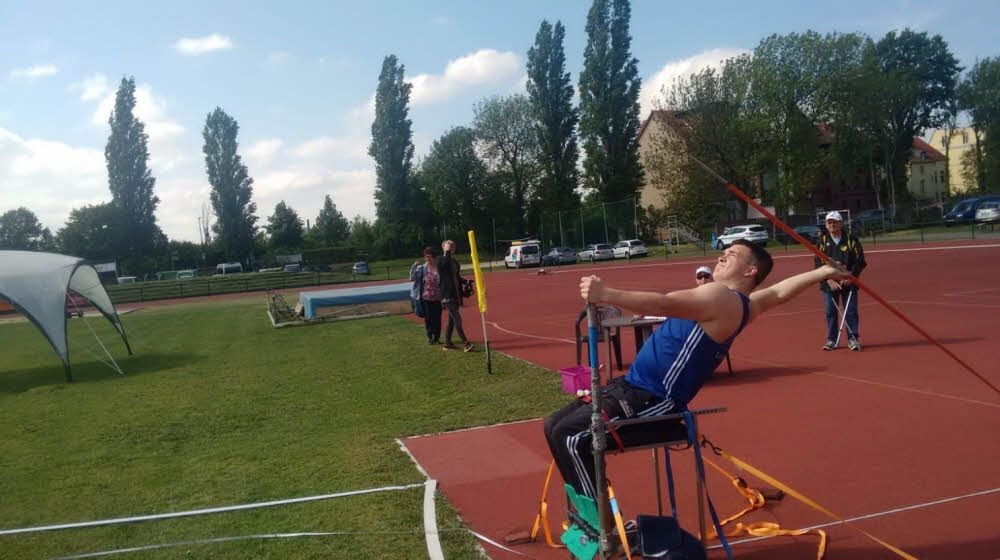 Nicht nur die Speerwerfer finden im Wittenberger Arthur-Lambert-Stadion ideale Bedingungen vor.