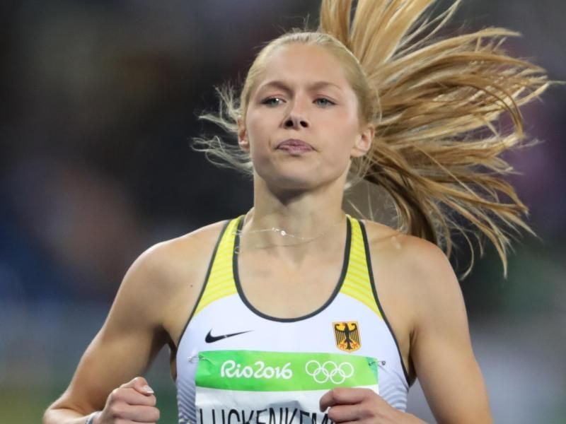 Gina Lückenkemper ist ein Talent über die 200 Meter. Foto: Michael Kappeler