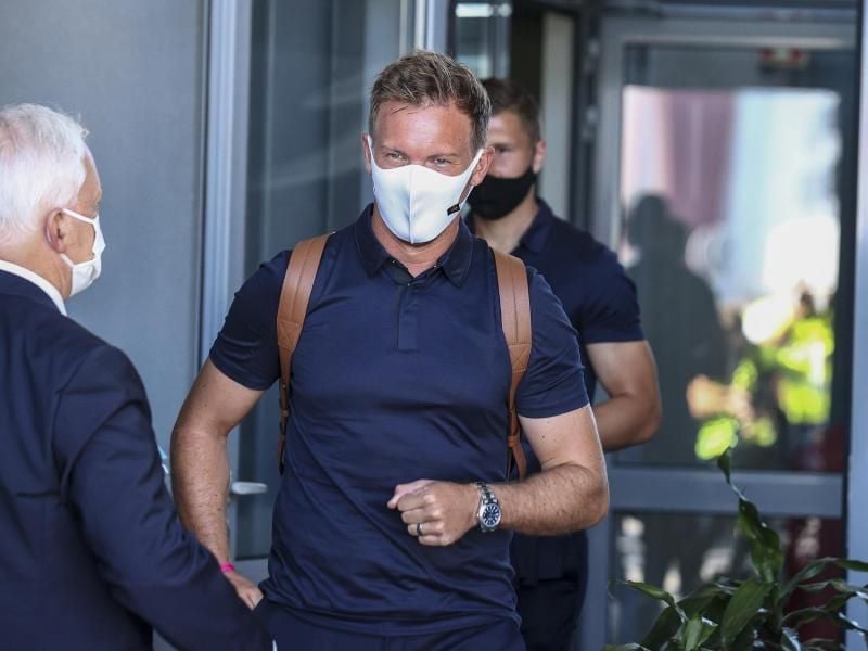 Will mit Leipzig ins Königsklassen-Halbfinale: RB-Coach Julian Nagelsmann. Foto: Carlos Rodrigues/UEFA via Getty Images/dpa