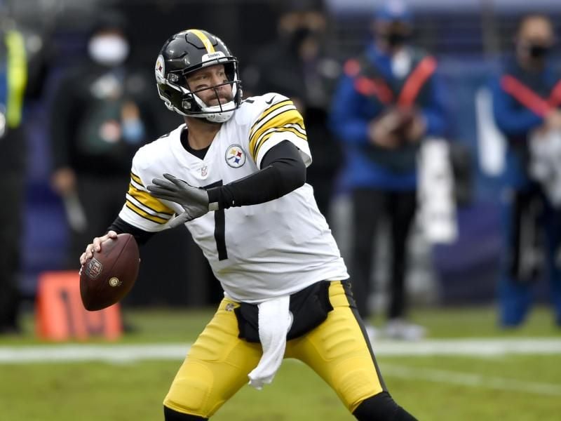 Quarterback Ben Roethlisberger führte die Pittsburgh Steelers zum Sieg. Foto: Gail Burton/AP/dpa